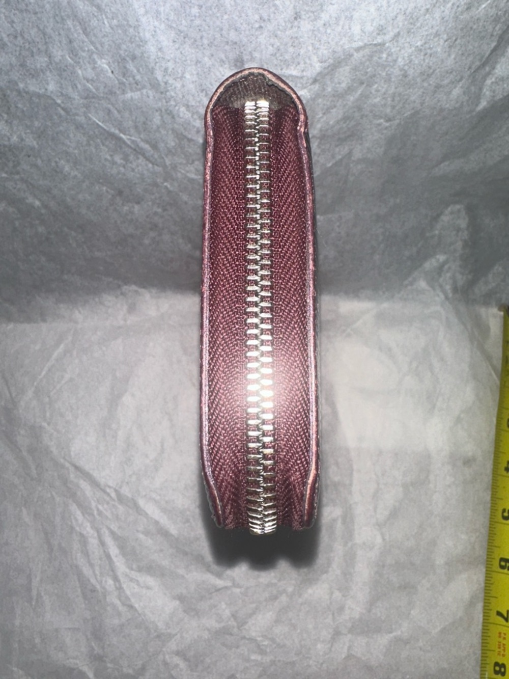 Louis Vuitton Zippy Epi Long Wallet in Burgundy EUC & COA - Picture 7 of 16